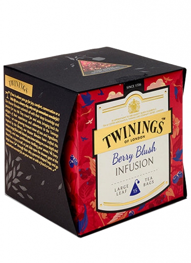 Чай из красных ягод Berry Blush Infusion Twinings 15*3 г