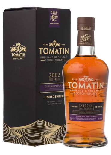 Tomatin 2002 Cabernet Sauvignon (в тубусе) 0,7 л