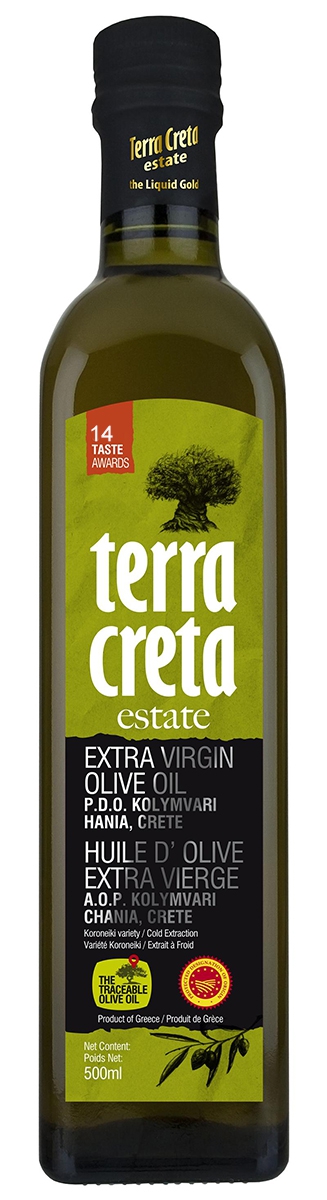 Масло оливковое Extra Virgin Terra Creta Estate 500 мл