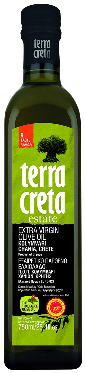 Олія оливкова Extra Virgin Terra Creta Estate 750 мл