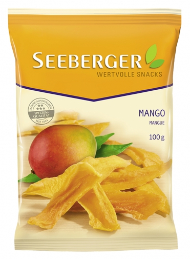 Манго сушені шматочки Seeberger 100 г