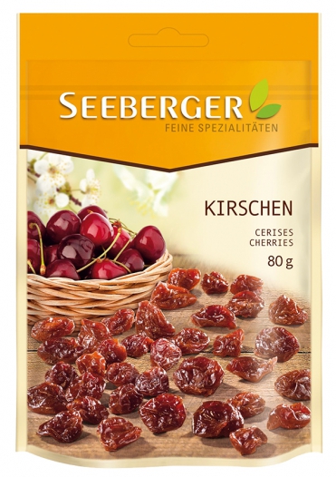 Вишня без косточек сладкая сушеная несульфитированная Seeberger 80 г