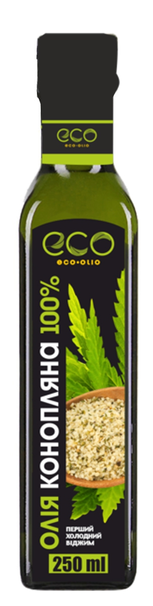 Олія Eco Olio з насіння коноплі 250 мл