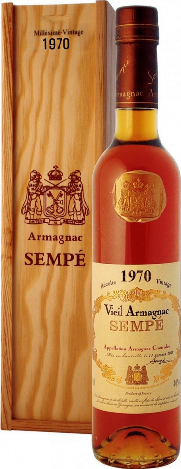 Armagnac Sempe 1970 (в коробке) 0,5 л