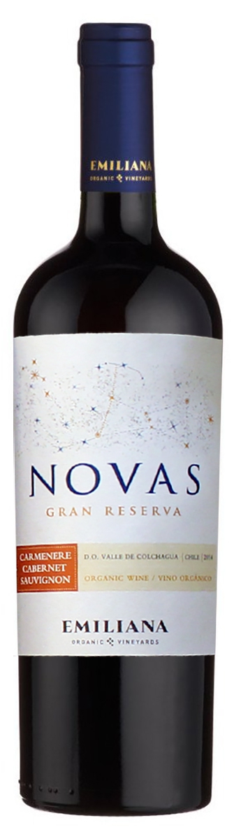 Emiliana Novas Gran Reserva Carmenere-Cabernet Sauvignon 0,75 л