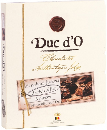 Шоколадні цукерки Truffles Dark 56% Duc d’O 200 г