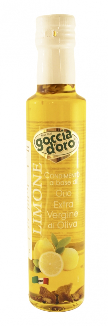 Заправка Goccia d'Oro Extra Virgin Olive Oil and Lemon 0,25 л