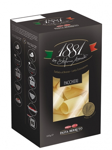 Паста Paccheri 1881 Pasta Berruto 500 г