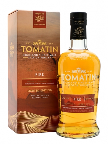 Tomatin Five Virtues Fire (gift box) 0,7 л