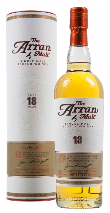 Arran 18 Y.O. (tube) 0,7 л