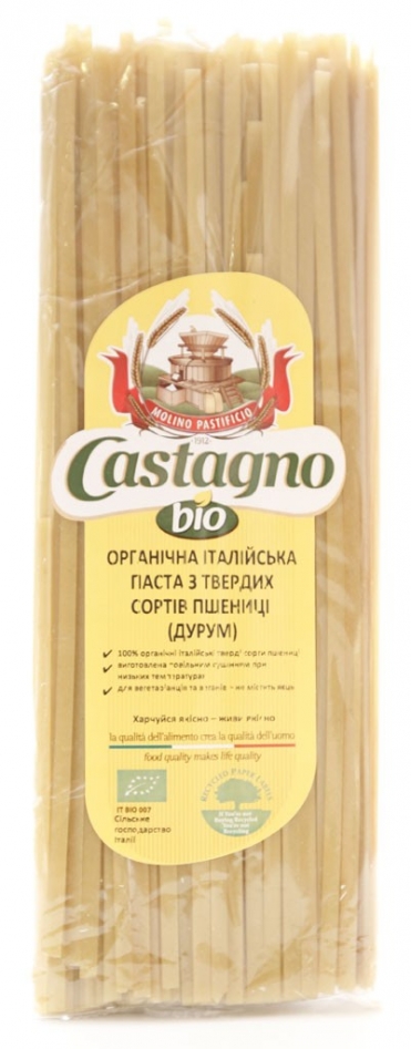 Паста органическая тальятелле Castagno 500 г