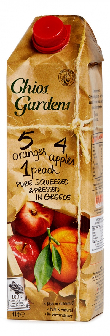 Сік Chios Gardens Apples-Oranges-Peach 1 л