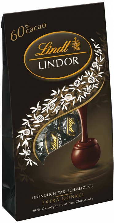 Шоколадні цукерки Ліндор 60% какао Lindt 136 г