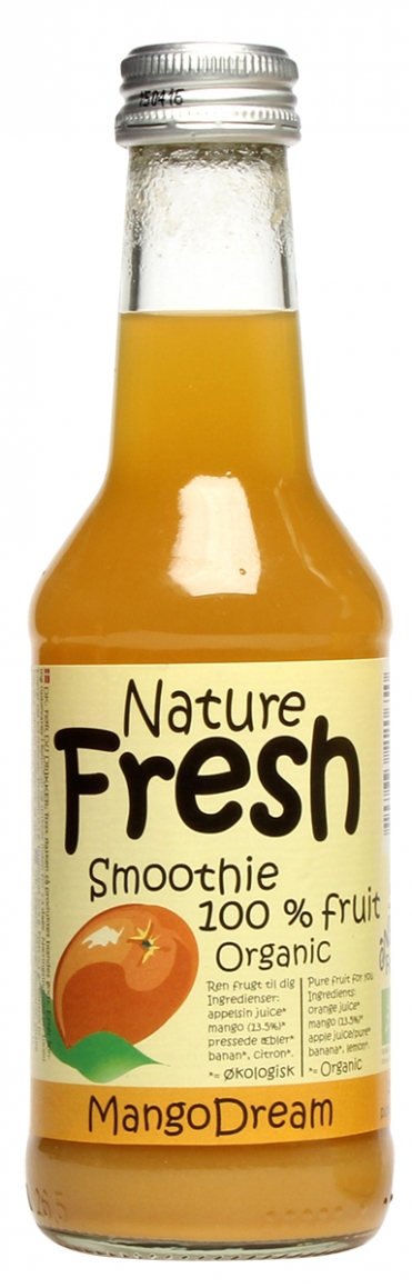 Смузі органічний NaturFresh Mango Dream 0,25 л