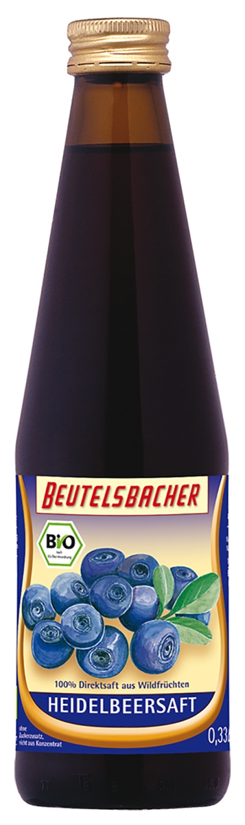 Сік чорничний Beutelsbacher 0,33 л