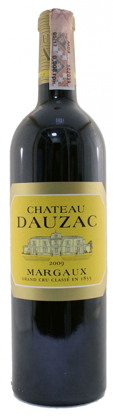 Maison Bouey Chateau Dauzac Margaux 2009 0,75 л