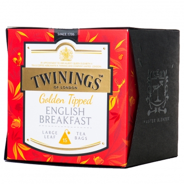 Чай чорний байховий Golden Tipped English Breakfast Twinings 15*3 г