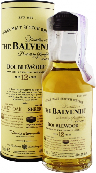 Balvenie Double Wood 12 Y.O.  (без тубуса) 0,05 л