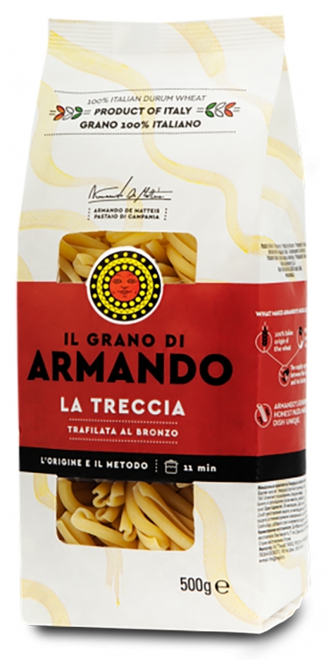 Паста La Treccia Spelt Il Grano Di Armando 500 г