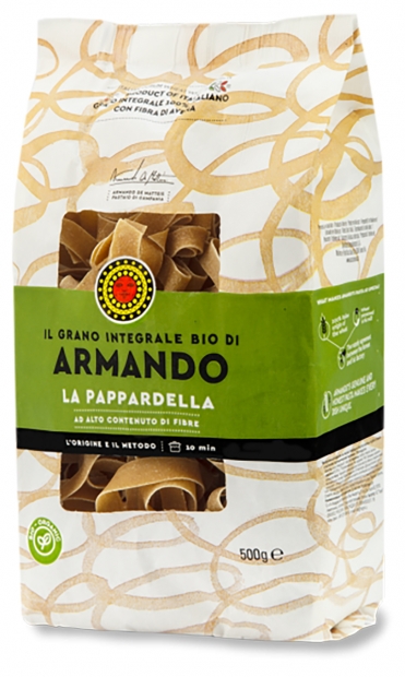 Паста La Pappardella Whole Wheat Organic Il Grano Di Armando 500 г