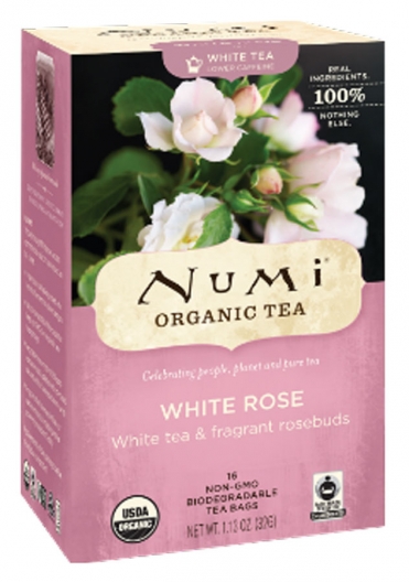 Чай белый Белая Роза Numi Organic Tea 32 г