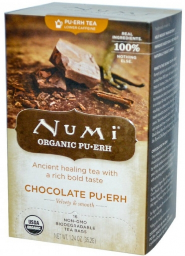 Чай черный Пуэр Шоколадный Numi Organic Tea 32 г