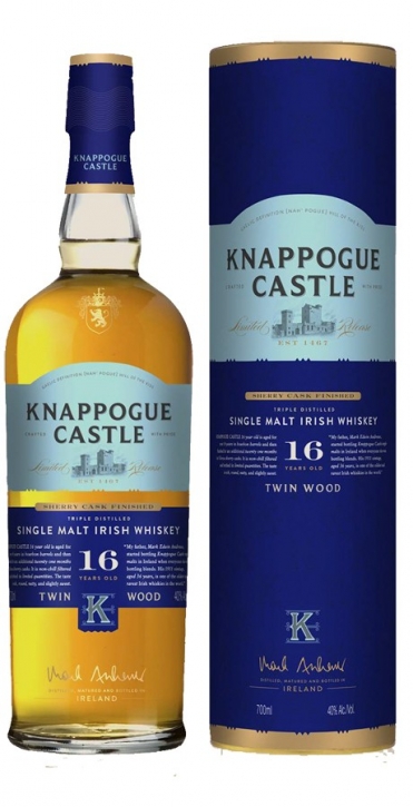 Castle Brands Knappogue 16YO (в тубусе) 0,7 л