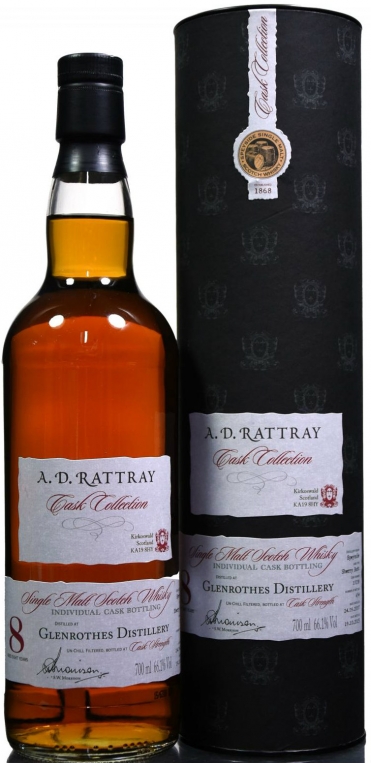 Dewar Rattray Glenrothes 2007 (в тубусе) 0,7 л