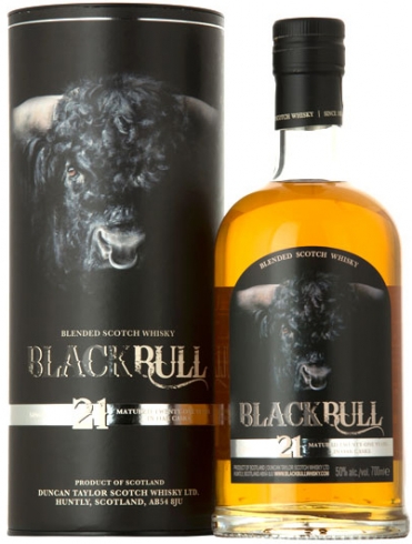 Duncan Taylor Black Bull 21 Y.O. (в тубусе) 0,7 л