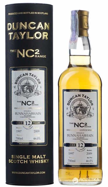 Duncan Taylor Bunnahabhain Vintage 1997 12YO NC2 Collection 0,7 л