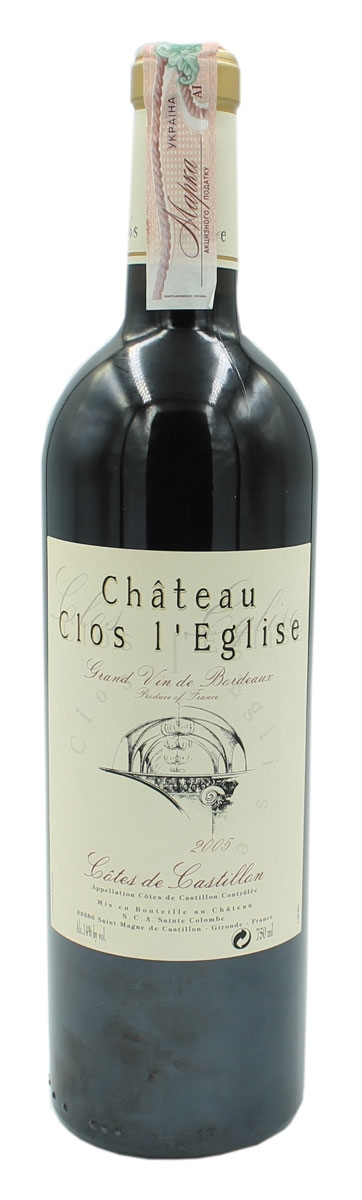 Maison Bouey Chateau Clos L'eglise 0,75 л