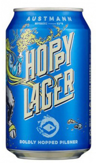 Austmann Bryggeri Hoppy Lager Boldly Hopped Pilsner 0,33 л