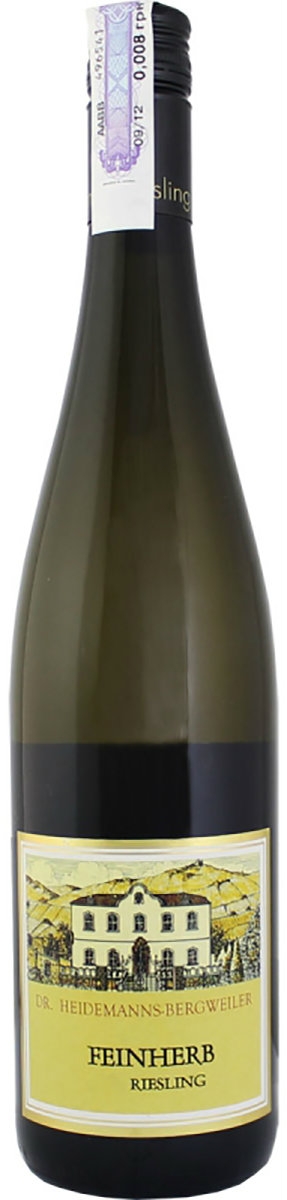 Dr.Heidemanns-Bergweiler Riesling Feinherb 0,75 л