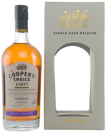 Vintage Malt Whisky Cooper's Choice Linkwood 1997 (в коробці) 0,7 л