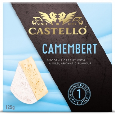 Сир з білою цвіллю Camembert Castello 125 г