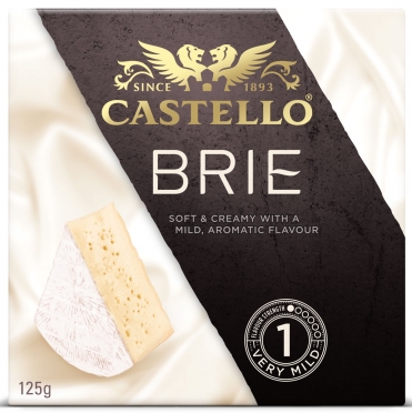 Сир з білою цвіллю Brie Castello 125 г