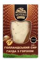 Сир Голландський Гауда з Горіхом Мукко 240 г