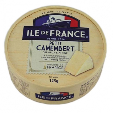 Сир з білою цвіллю Petit Camembert Ile de France 125 г