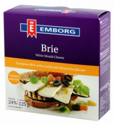 Сыр Brie Emborg 50% 125 г