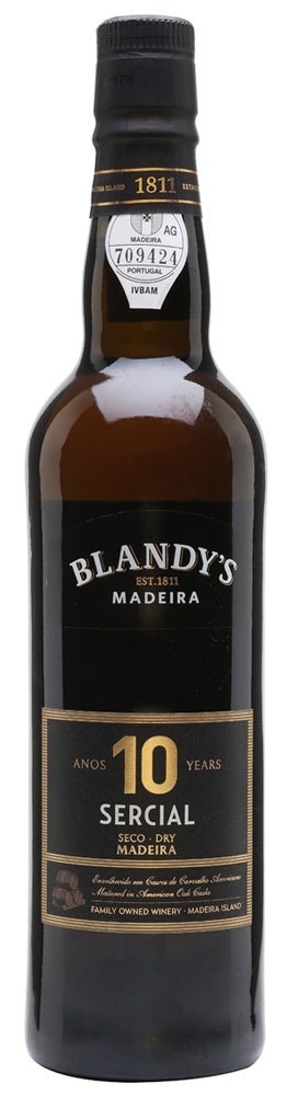 Мадера Blandy's Sercial Dry 10 Y.O 0,5 л