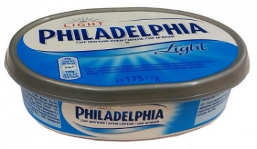 Крем-сыр Light Philadelphia Kraft 175 г