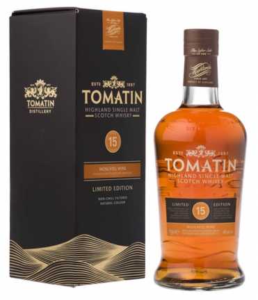 Tomatin Moscatel 15 Y.O. (в коробці) 0,7 л