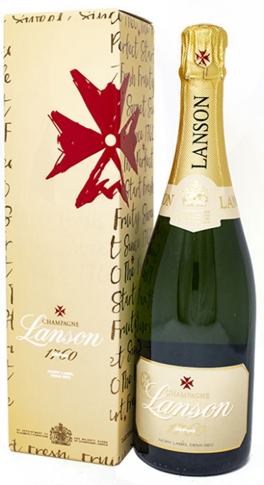 Champagne Lanson Ivory Label Demi-Sec 0,75 л