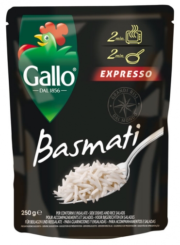 Експрес рис Basmati Riso Gallo 250 г