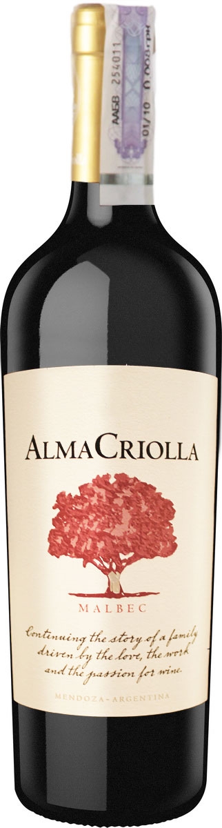 Alma Criolla Malbec Varietal 0,75 л