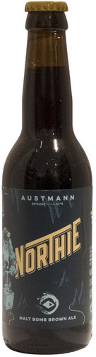 Austmann Bryggeri Northie brown ale 0,33 л