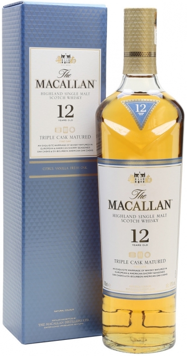 Macallan Triple Cask Matured 12 Y.O. (в коробке) 0,7 л