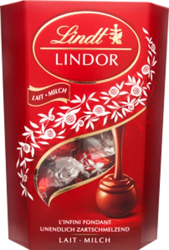 Цукерки молочні Lindt Lindor Lait Milch 200 г