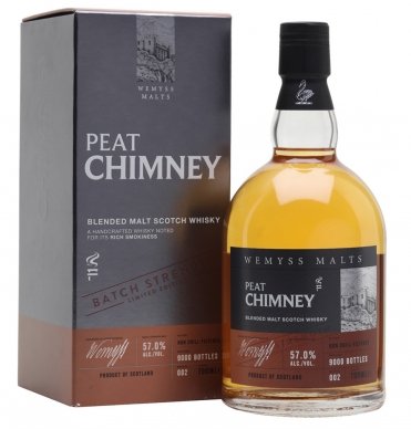 Wemyss Malts Peat Chimney Batch Strength  (в коробці) 0,7 л