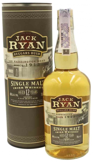 Mas Wines & Spirits Jack Ryan 12 Y.O  Irish Whiskey (в коробкці) 0,7 л